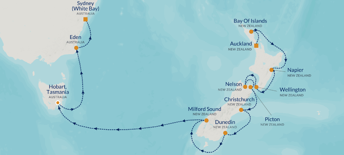 Join Amber on a 2026 Australia/New Zealand cruise